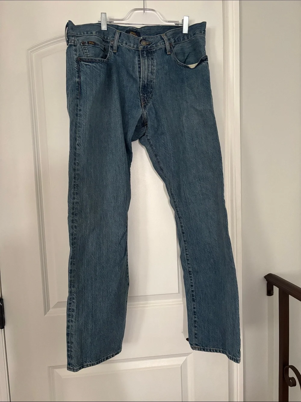 Polo by Ralph Lauren Men's Denim Straight Jeans - Blue